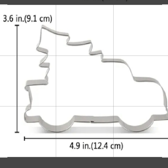 LILIAO 4 Piece Christmas Cookie Set Tree, Bulb, Topper and Truck w/Tree - Picture 5 of 7